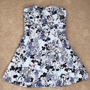 Floral Sweetheart Dress